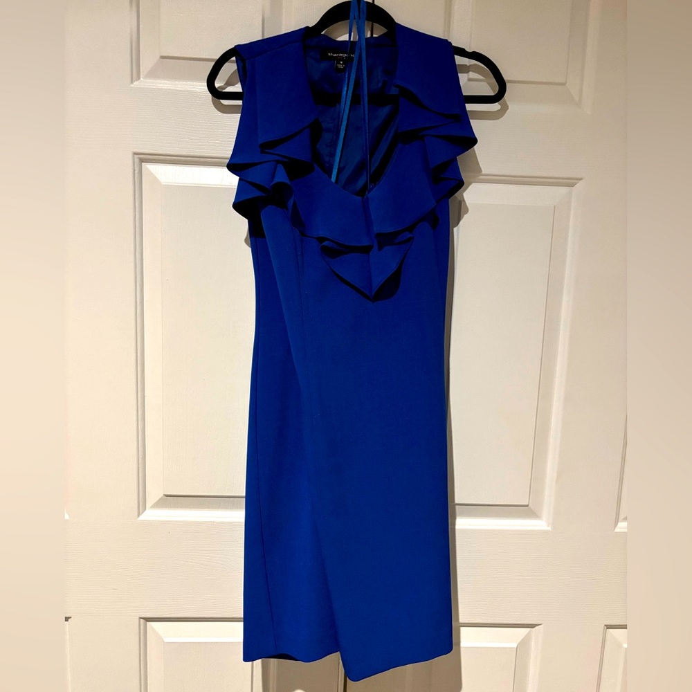 16💙 cobalt blue sleeveless dress